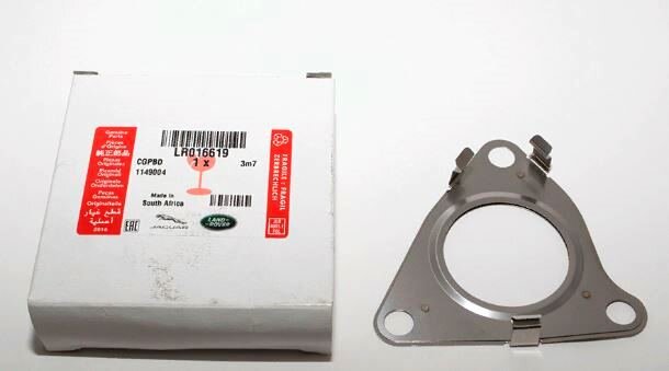 Прокладка приемной трубы левая D4/RRS (LR016619||LAND ROVER)
